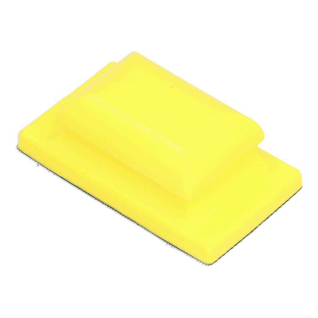 Pad de șlefuire manuală Pătrat Bloc de șlefuitor din spumă PU cu scai Accesorii pentru lustruirea lemnului