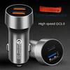 66W Multi-Function Fast Charging Car Charger with Digital Display: 30W PD, One-to-Four Cigarette Lighter Adapter