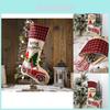 Charming Forest Santa Car Christmas Stockings Ideal For Kids Gift Candy Bags
