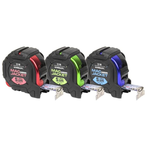 Komelon Mag Jacket 2555 Metal KMC-31RM Red, Blue, and Lime Assortment (Colors Cannot Be Specified)