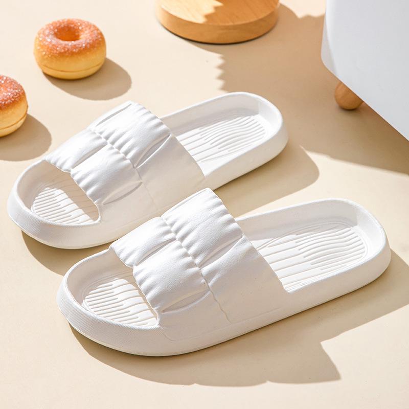 Mode Whoholl Marke 2024 Hausschuhe Damen Herren Sommersandalen Weiche EVA Pantoletten Strand Zehensandalen Paare Badezimmer Rutschfeste Schuhe 36-45