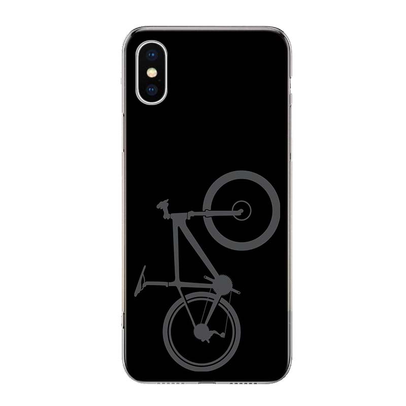 Bicycle Bike Sport Coqu For iPhone 17 Air 16 15 14 Plus 13 Mini 12 11 Pro Max Phone Case 16E 7 Print 8 SE Fundas Cover Soft Coqu