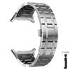Luxury Titanium Band for Samsung Watch 7 Ultra 47mm Watchband Link Bracelet for samsung galaxy ultra 7 47MM No Gaps Metal Strap
