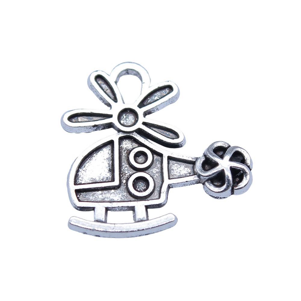 Airplane Charms Multi Color Alloy Car Pendants For Travel Themed Jewelry
