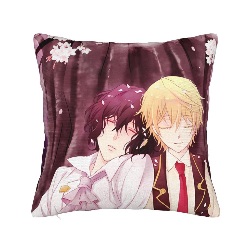 Ozz Manga Pandora Hearts Pillow Cover Novelty Pillow Case For Sofa Home Decoration Comfy Pillowcases Gift
