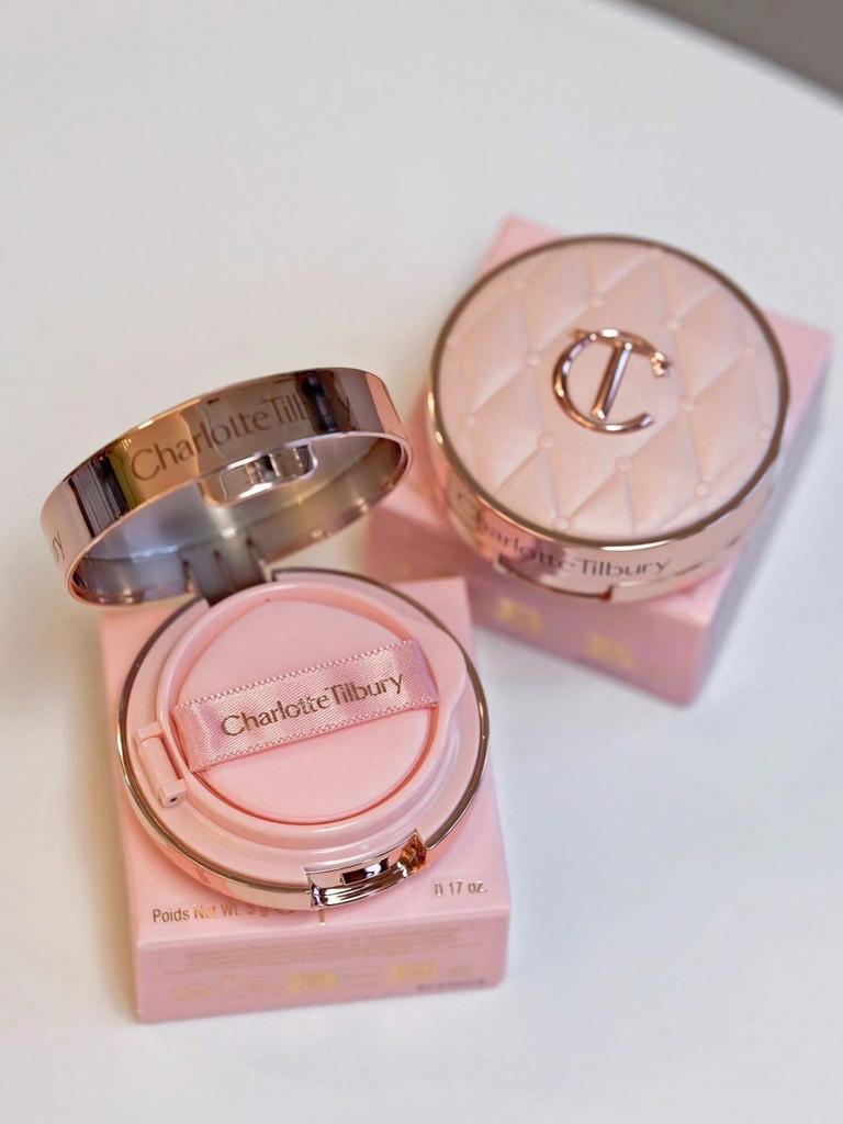 Charlotte Tilbury Pillow Talk Beautifying Cushion Foundation #0.5N Fair | Radiant Finish | 5g / 0.176 Oz.