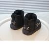 Kids' 2025 Winter Thickened Velvet-Lined Snow Boots - Waterproof, Casual Cotton Shoes for Boys and Girls