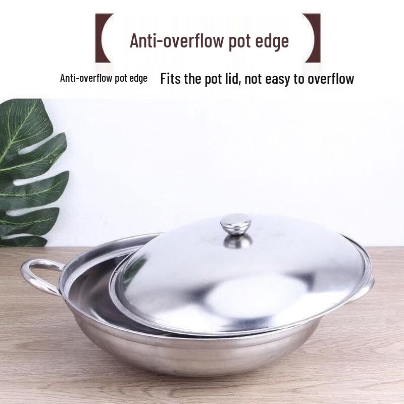 ZISIZ Stainless Steel Mini Hot Pot with Alcohol Stove (2-Pack)