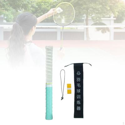 Bedmintonová raketa Swingový tréner Tréningová pomôcka Sprievodca na precvičovanie Prenosný s úložiskom
