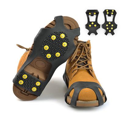 10PCS//Pack Anti Slip Snow Ice Grips Stud Crampon Spikes Durable Grips Grippers Crampon Cleats Replacement Accessories for Winter Outdoor Hiking