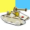 DIY Wooden Tank Model Assemble Kit Science Education Aid for School Lab