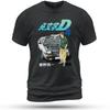 Initial D Cover Car T-Shirt Funny Size S-5XL