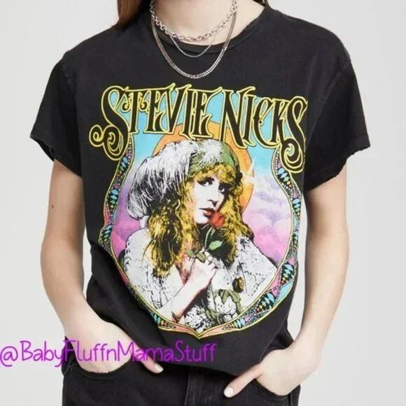 Stevie Nicks shirt Vintage Fleetwood Mac rock band T-shirt S5XL VN3089 XXXXL