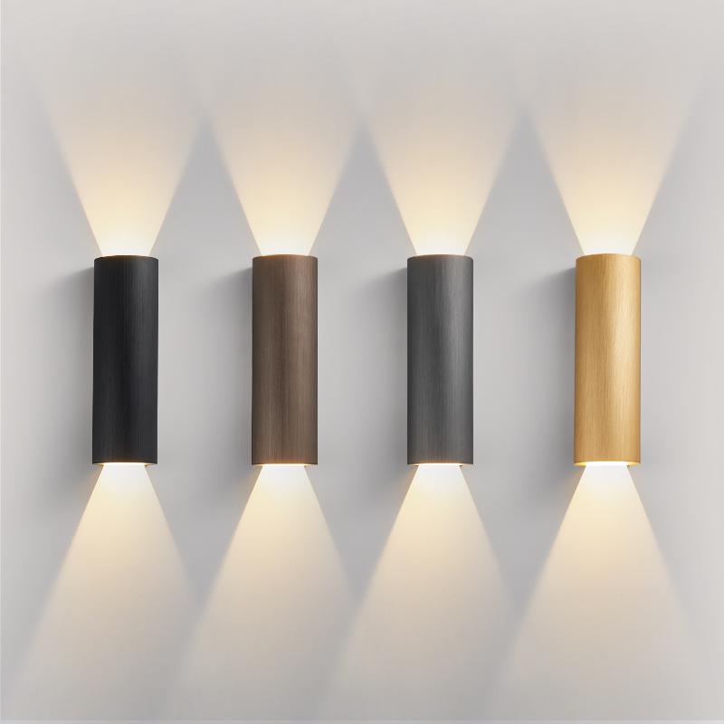 Minimalist Designer Wall Lamp for Living Room, Bedroom, Hotel Corridor, and Bedside: "Light & Shadow"