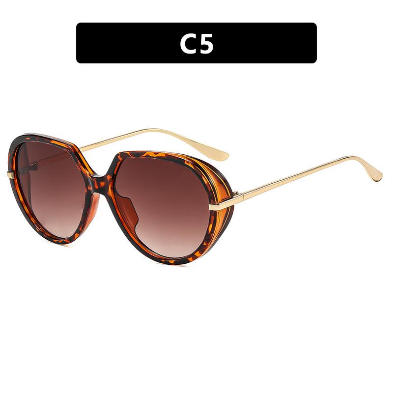 New Oversized Luxury Brand Sunglasses Women Men Fashion Vintage Big Frame Sun Glasses Trendy Outdoor Driving Eyeglasses Shades