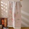 Hemp Gauze Bath Towel 80 × 160 Enlarged And Thickened Absorbent Household Bath Towel Soft And Cool Bath Towel