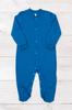 Baby Boys’ Sleepsuit – Soft Cotton Knit with Long Sleeves & Snaps, Any Season, 5058-001-4 HC