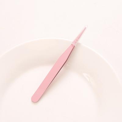 Colorful Pointed And Curved Tweezers, Macaron  For Eyelashes, Handicrafts, And Journaling.