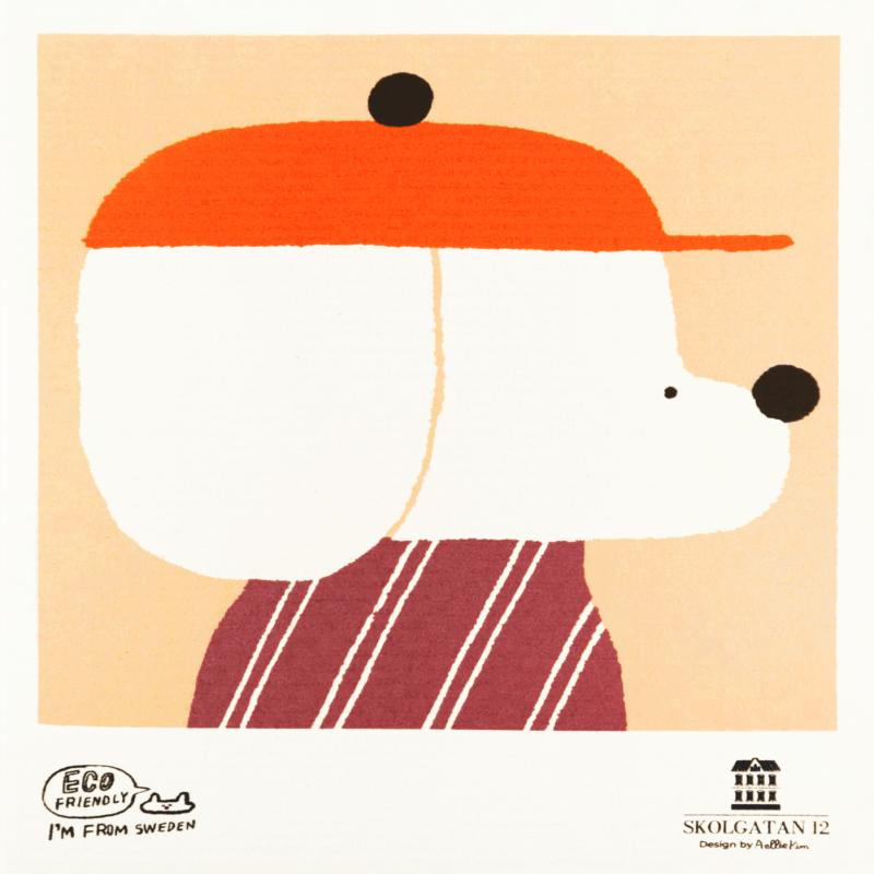 

Large Swedish towel with a Nordic sensibility pattern TP L