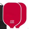 2Pcs Pickleball Paddles Racquets for Indoor Outdoor Use Patio Gym Style A