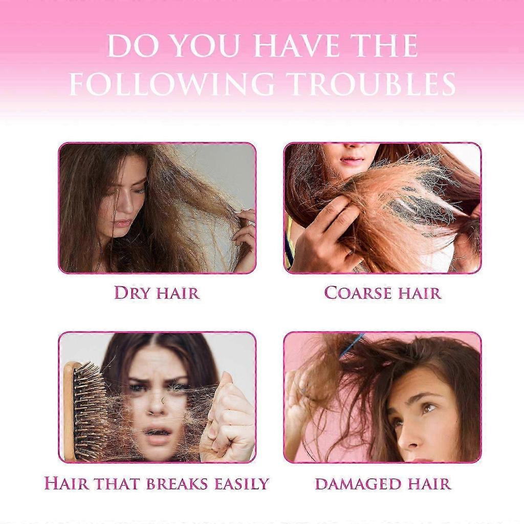 Revitalize Dry Damaged Hair - Strengthen, Shine & Smooth with Nourishing Serum (30pcs)