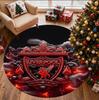 Liverpool F.C Pattern Round Rug, Indoor/Outdoor Mat, for Picnic, Gameroom, Bedroom, Office, Living Room, Home Decor Carpet, Birthday Gift