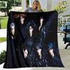 BTS 3D Kpop Bangtan Boys Couverture de lit Bureau Maison Randonnée Pique-nique Couette Épaisse Couvre-lit Tendance Couverture en Flanelle