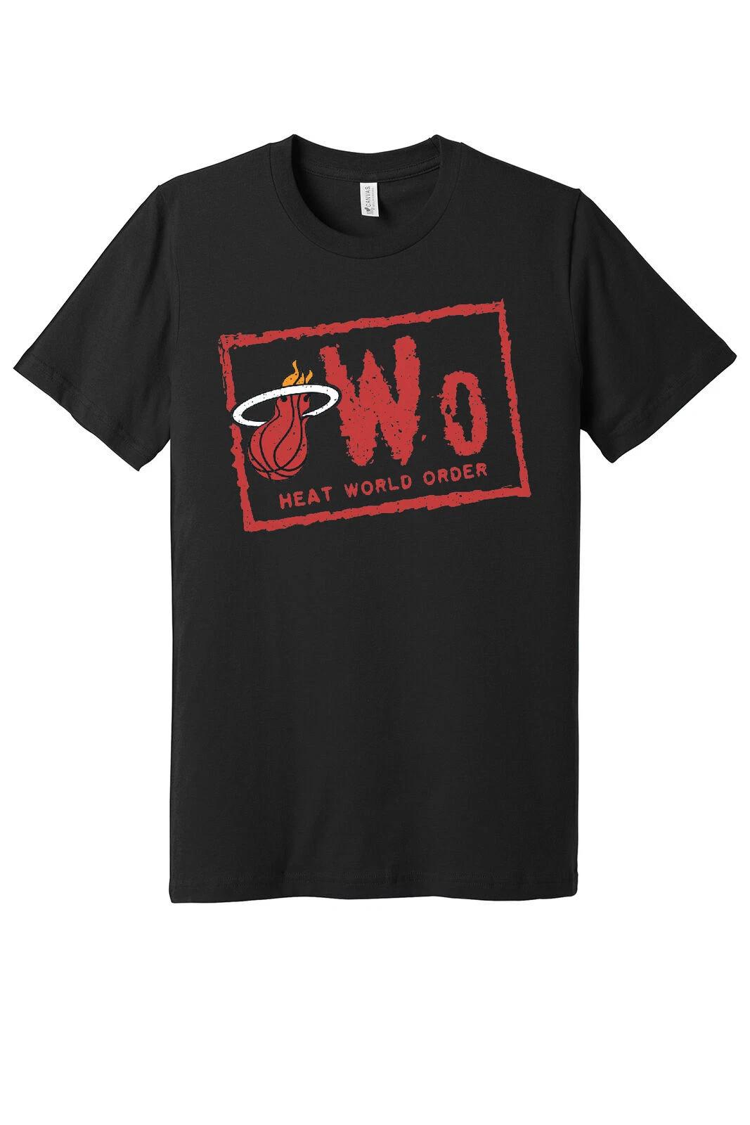 

Miami Heat NWO logo T-shirt | New World Order S-5XL Fast Ship! XL