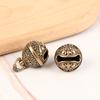 Lucky Brass Handicraft Die Casting Drop Bell Key Car Button Wind Bell Sect Bronze Bell Creative Gift