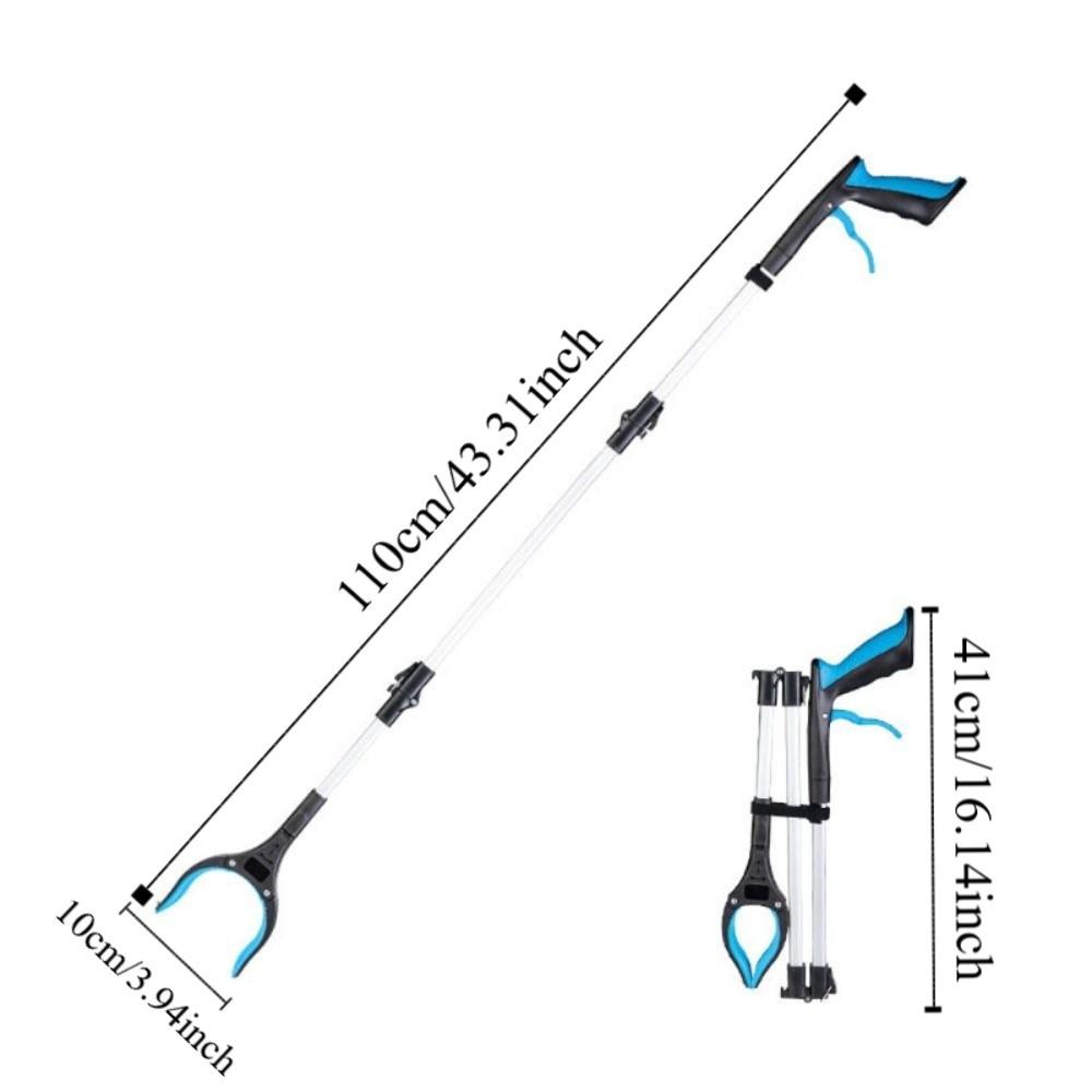 Lightweight Garbage Grabber Collapsible Trash Reacher Picker Ergonomic Trash Pick Up Stick  Home