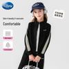Φθινοπωρινό Αθλητικό Σετ για Κορίτσια Slim-Fit με Χρωματικές Μπλοκ - Άνετο Δύο Τεμαχίων με Πλαϊνές Ρίγες για Μεγάλα Παιδιά