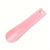 Face Portable Shoehorn - Durable Plastic, Easy-to-Use for Boots & Sneakers, Hand Washable
