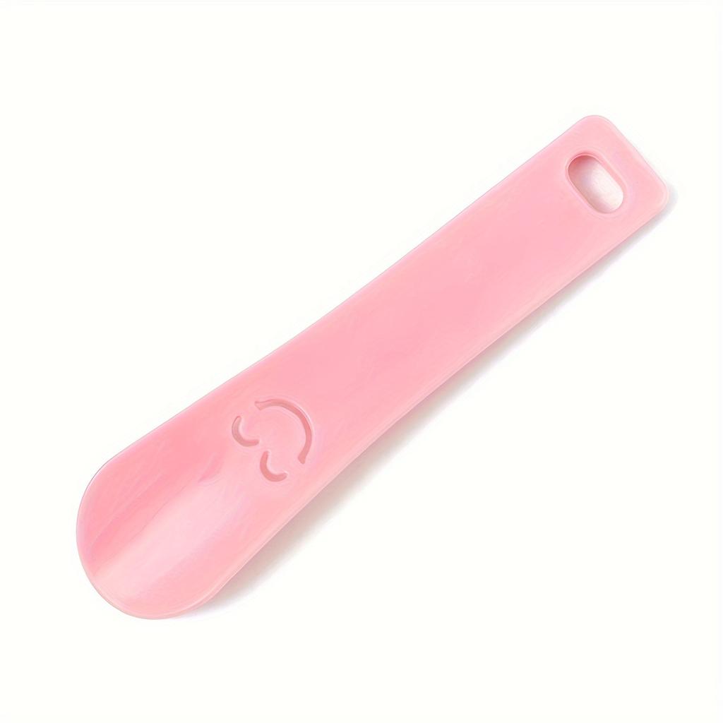 Face Portable Shoehorn - Durable Plastic, Easy-to-Use for Boots & Sneakers, Hand Washable