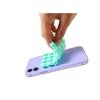 Heart & Fruit Shaped Silicone Suction Cup Phone Holder - Reusable, Double-Sided, Round/Square Fixator.