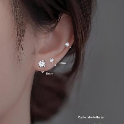 Dandelion Stud Earrings: 2024 Trendy Niche Design for Women