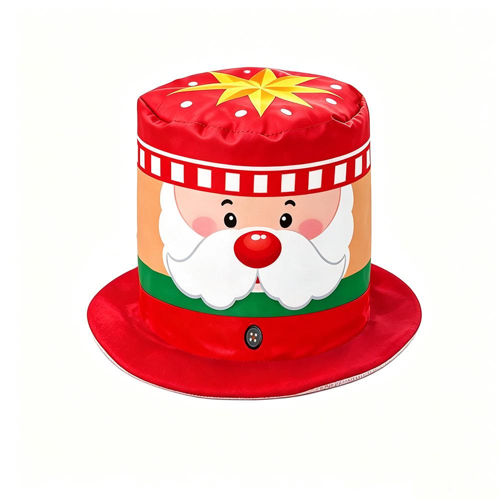 New American Christmas Hat Uncle Sam Hat Holiday Decoration Props Children's Cartoon Top Hat Top Hat