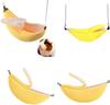 Hamster Hang House Hammock Banana Design Small Animal Cotton Cage Sleeping Nest for Small Pet Bed Small Hamster Toy Cage Swing