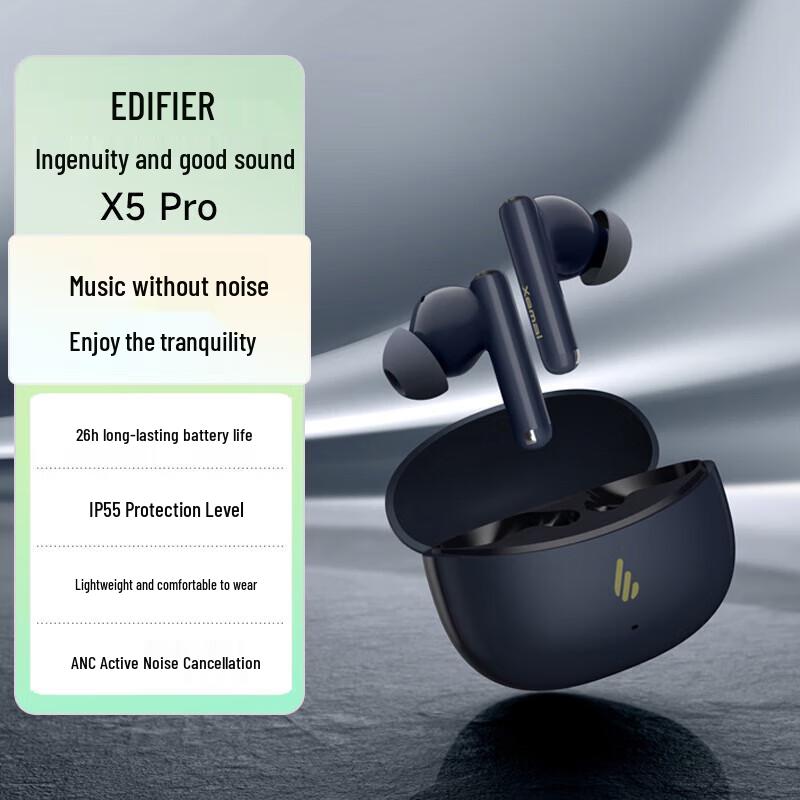 EDIFIER ComfoBuds X5 Pro ANC Bluetooth Earbuds