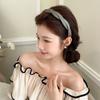 Solid Fabric Wrap Headband for Women Girls Sweet Elegant Headband Simple Hair Hoop Head Band Hair Ornament Fashion Accessories