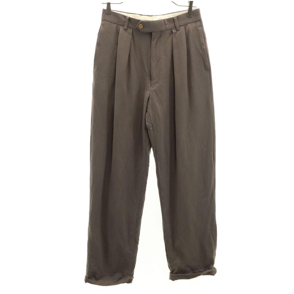 Emporio Armani Made In Japan Long Pants 44 Brown Women Used