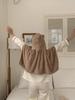 2025 Trendy Winter Hooded Shawl Cape: Thickened Bathrobe Blanket for Office, Cute Student Style.