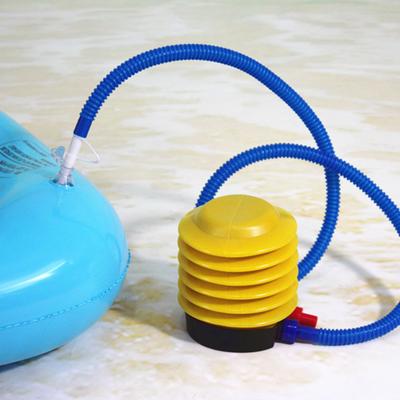 Pompe à Pied Portative avec Tuyau, Pompe Gonflable en Plastique Économisant l'Effort pour Sports, Matelas, Bateau Gonflable, Exercice,   oon, Bouée de Natation