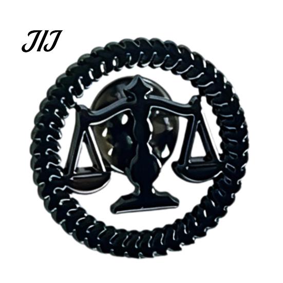 Justice Symbol Pin Scale Lapel for Lawyer, Vintage Balance Alloy Accessory Brooch, Formal Outfits Accessories Offices and Graduations Judicial