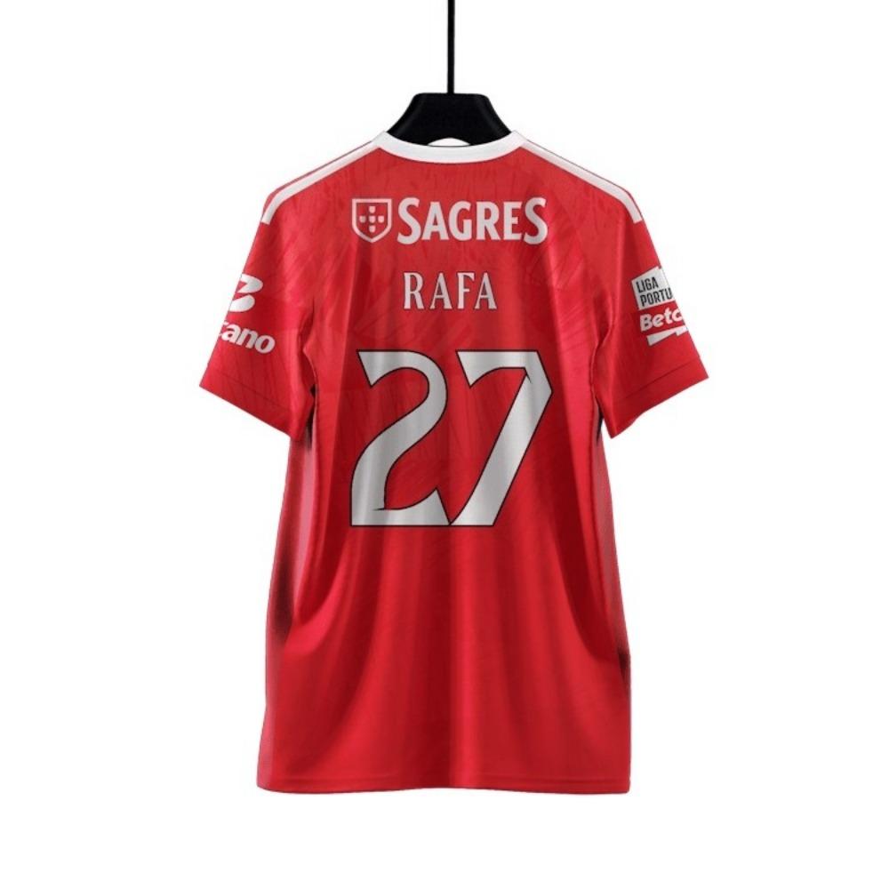 2026 New Benfica 3D Printed Football Jersey Men Summer Outdoors T-shirt Breathable Quick Drying Streetwear Clothing Unisex