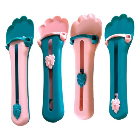 Katzenstreifen-Quetscher, Krallenform, glatte Kanten, einfach zu bedienen, kreative Neuheit, Fütterung, Kunststoff