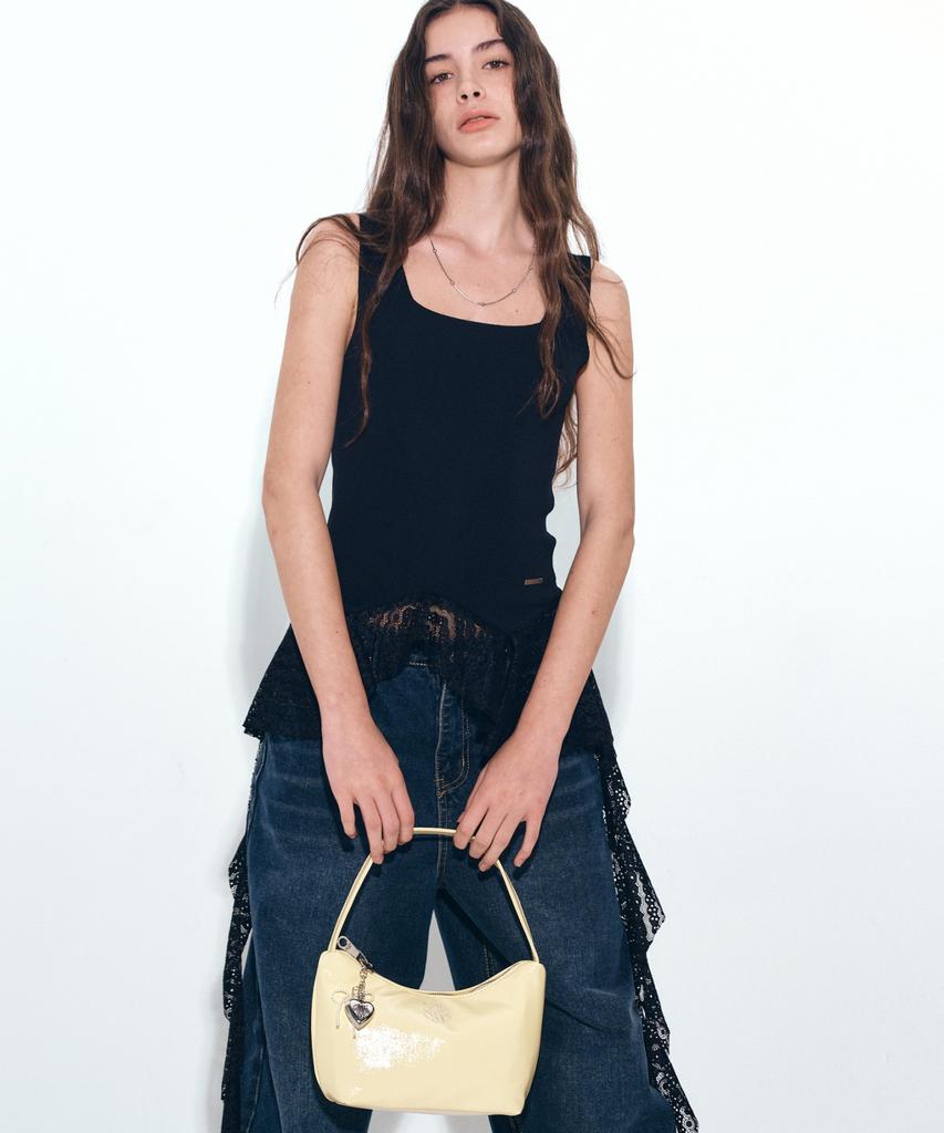 Nick&Nicole Nicole Mini Hobo Bag_Butter Yellow
