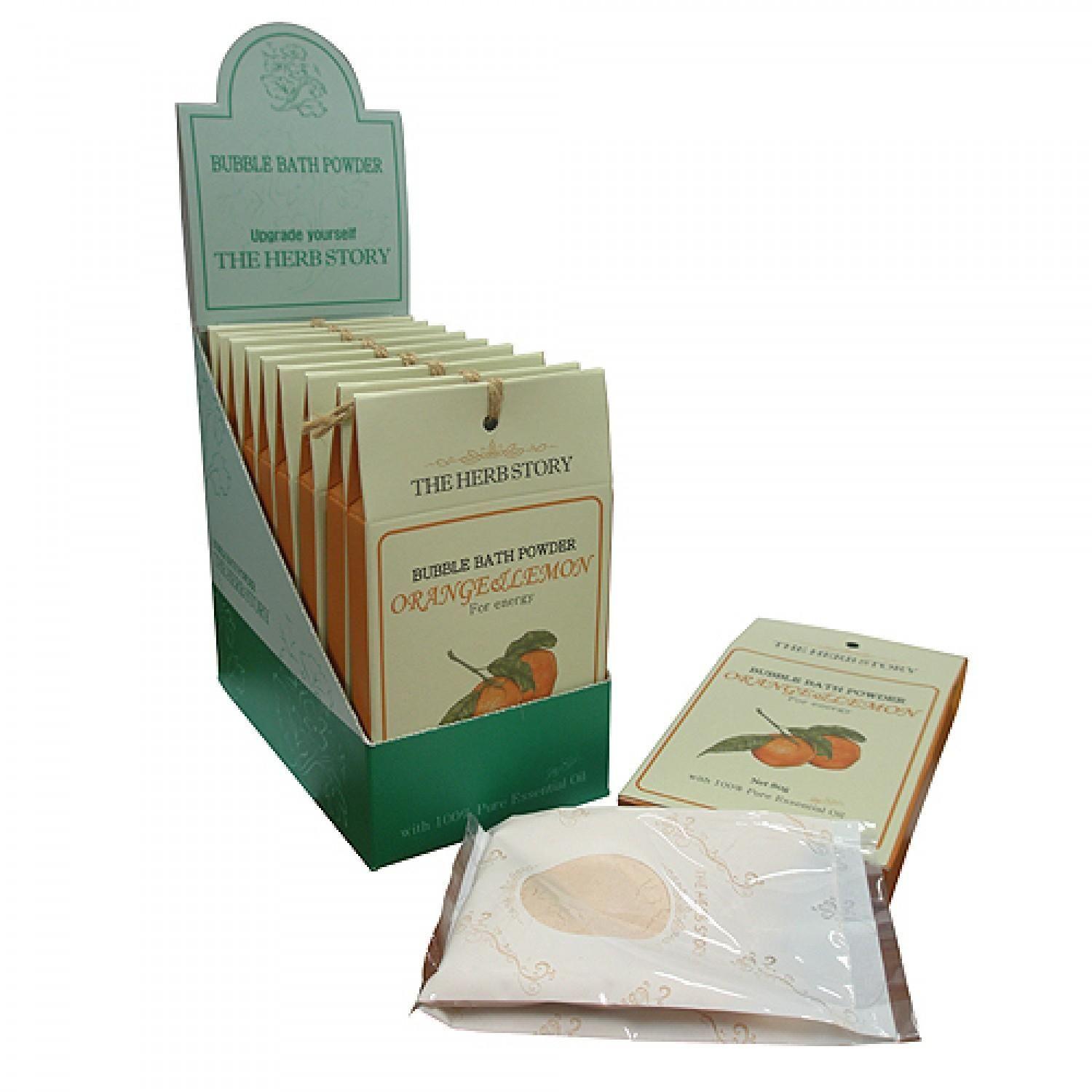 

HS Bubble Bath Powder XLWXTBQZ Orange 80g Energy (10)