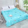 Spring Summer Thin Quilt Comfortable Single Double Blanket Quilts for Children Adults