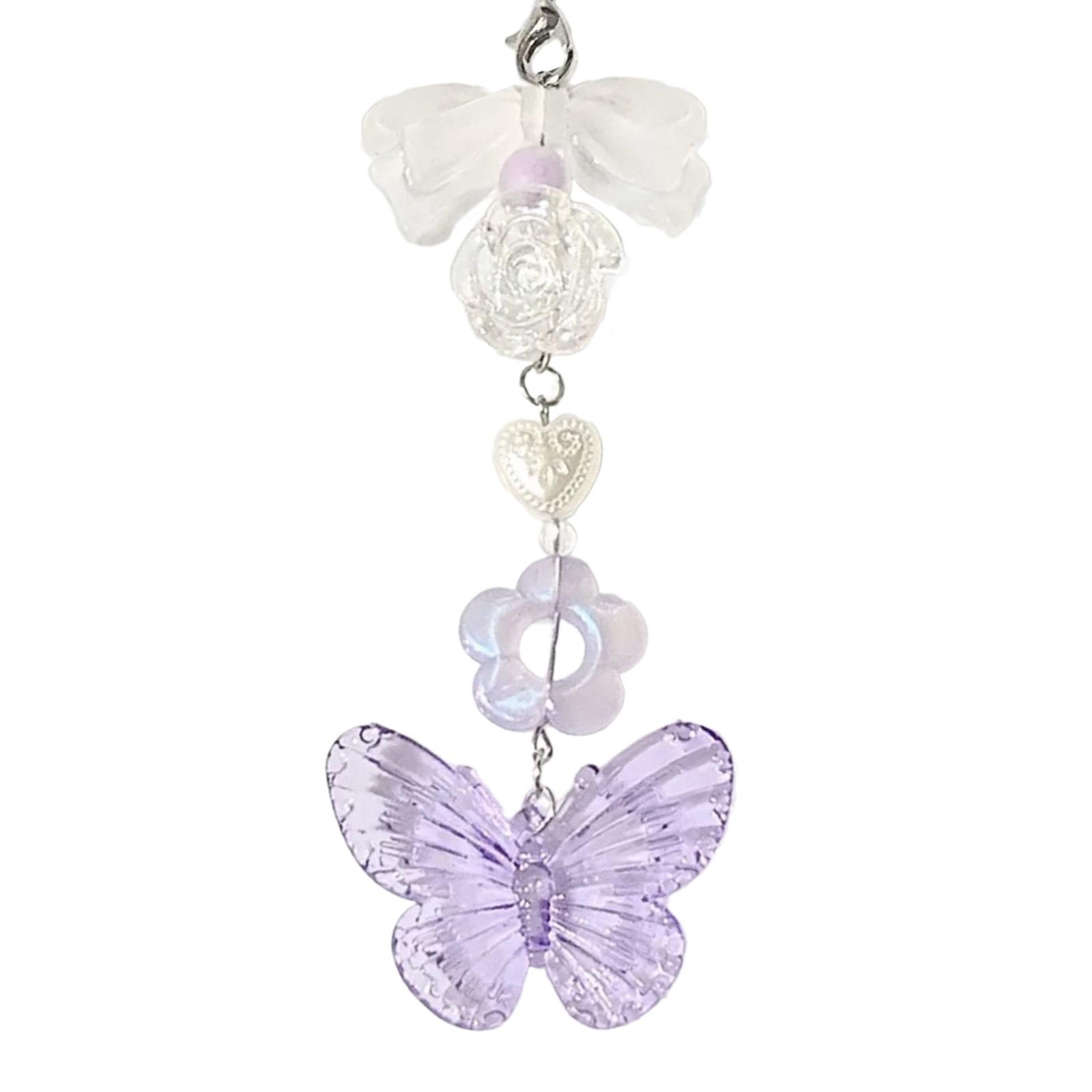 Милый брелок в форме сердца с бантом — фото 12