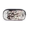 Kpop Catseye Student Pencil Case with Compartments - DIY Storage Stationery Bag